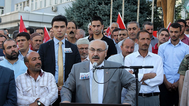 Bingöl'de şehit korucular için tören düzenlendi