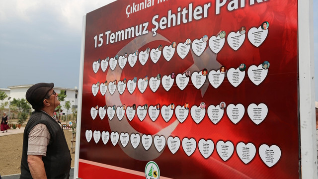 Bolu'da 15 Temmuz Şehitler Parkı açıldı