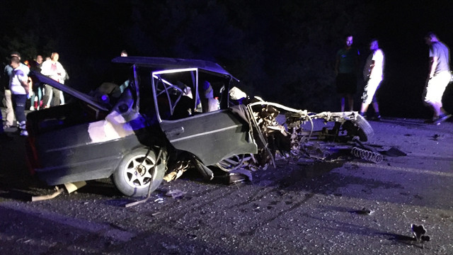 Burdur'da trafik kazası: 1 ölü, 3 yaralı
