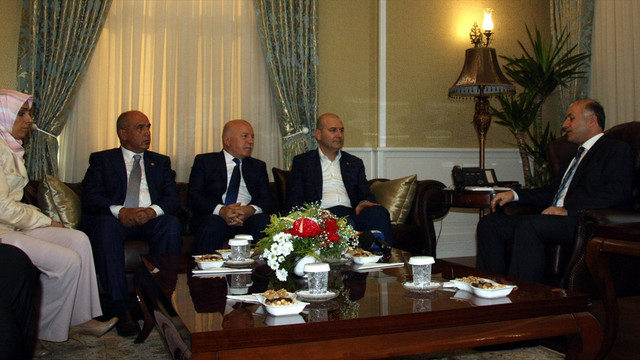 Çalışma ve Sosyal Güvenlik Bakanı Soylu, Erzurum'da