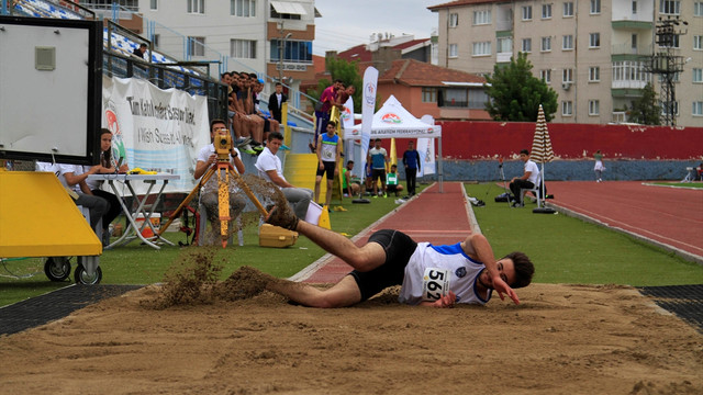 Çankırı'da atletizm heyecanı sona erdi