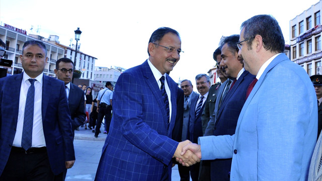 Çevre ve Şehircilik Bakanı Özhaseki Konya'da: