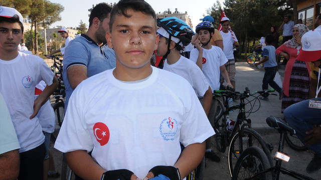 Demokrasi için Pedalla Mardin