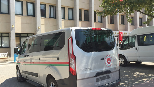 Denizli'de adliye araçlarındaki FG plakaları söküldü