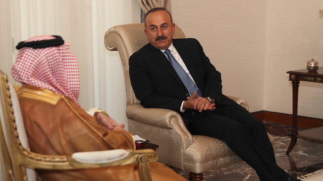 Çavuşoğlu, ATÖ Başkanı Al-Fuhaid'i kabul etti