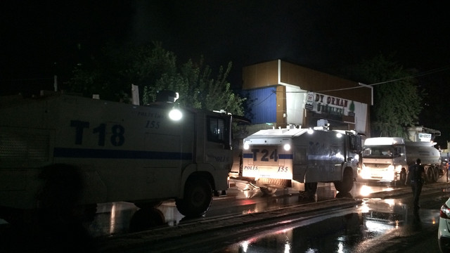 Diyarbakır'da iş yeri yangını