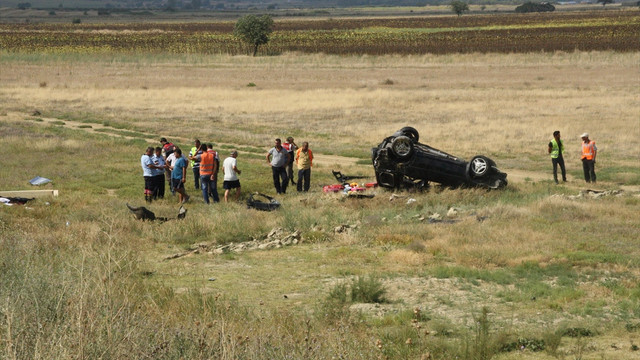 Edirne'de trafik kazası