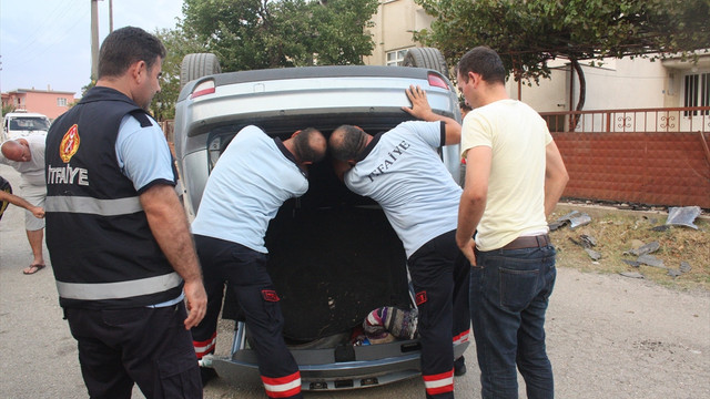 Emniyet kemeri hayat kurtardı