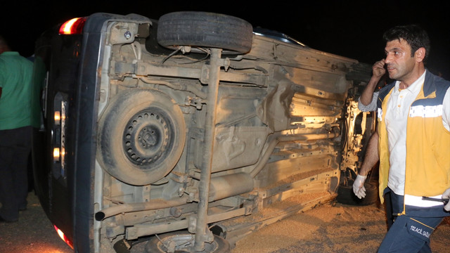 Erzurum'da trafik kazası: 10 yaralı