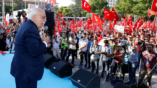 Eskişehir'de Demokrasi ve Şehitler Mitingi