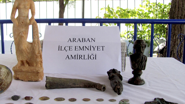 Gaziantep'te tarihi eser operasyonu