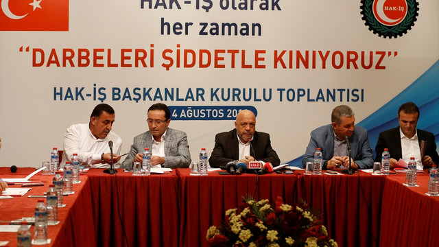 Hak-İş Başkanlar Kurulu Toplantısı