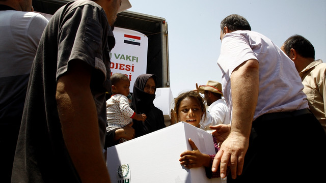 İHH'nın Irak'taki insani yardımları