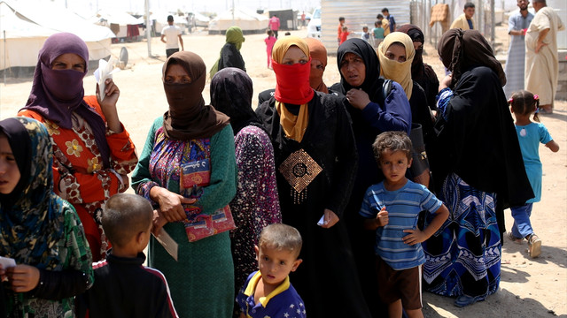 Irak'taki iç göçmen sorunu