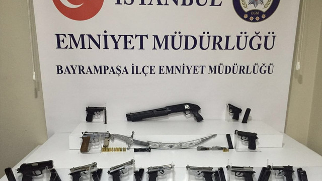 İstanbul'da silah kaçakçılığına yönelik operasyon