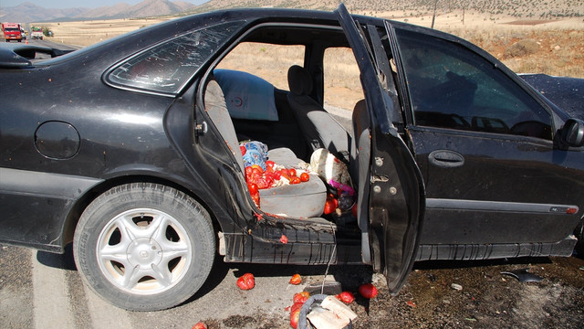 Kahramanmaraş'ta trafik kazası: 1 ölü, 1 yaralı