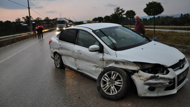 Kastamonu'da trafik kazası: 3 yaralı