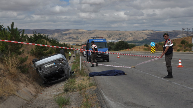 Kırıkkale'de trafik kazası: 1 ölü, 4 yaralı