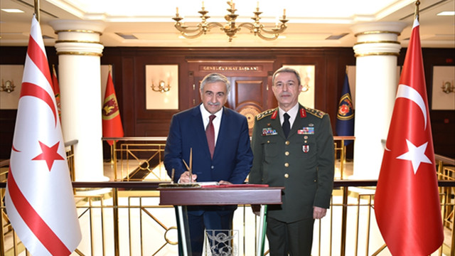 KKTC Cumhurbaşkanı Akıncı Ankara'da