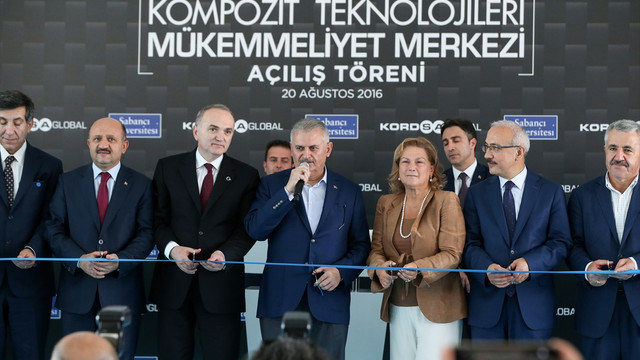 Kompozit Teknolojileri Mükemmeliyet Merkezi'nin açılış töreni