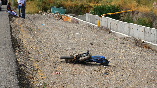 Konya'da otomobilin çarptığı motosikletin sürücüsü öldü