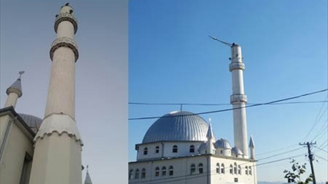 Kosova'da cami minaresine saldırı