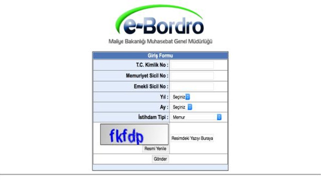 Maliye Bakanlığı’ndan E-bordro hizmeti!