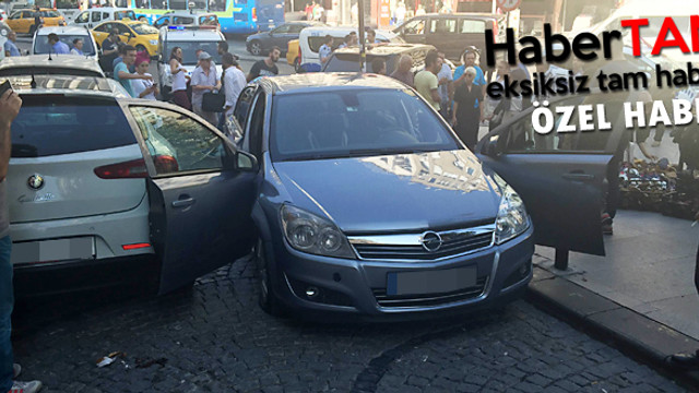 İstanbulun göbeğinde gündüz gözüyle çocuk kaçırma olayı! (Habertam/Özel Haber)