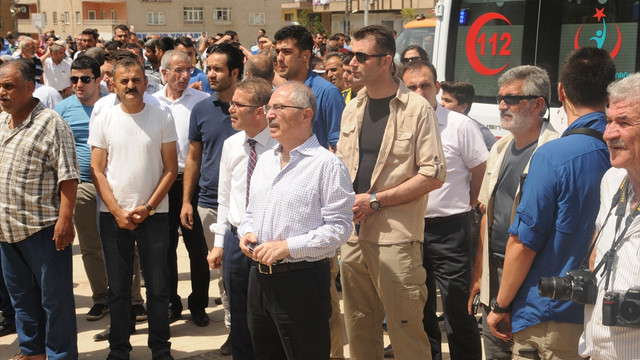 Mardin'de cami inşaatı çöktü: 5 yaralı