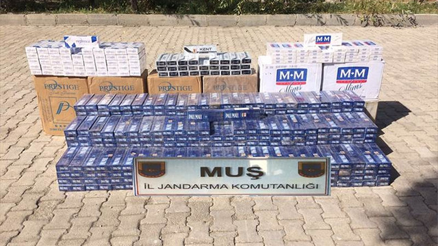 Muş'ta kaçak sigara operasyonu
