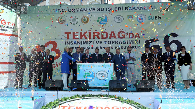 Orman ve Su İşleri Bakanı Eroğlu, Tekirdağ'da