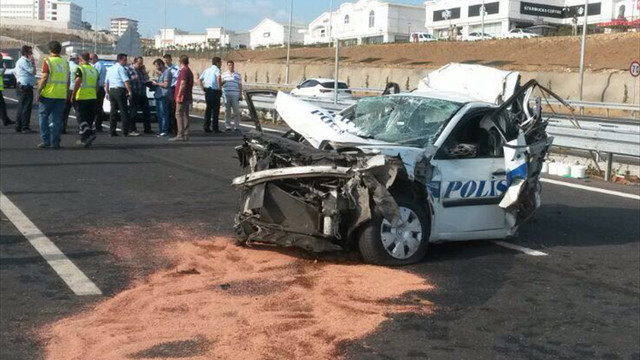 Osmangazi Köprüsü'nde trafik kazası