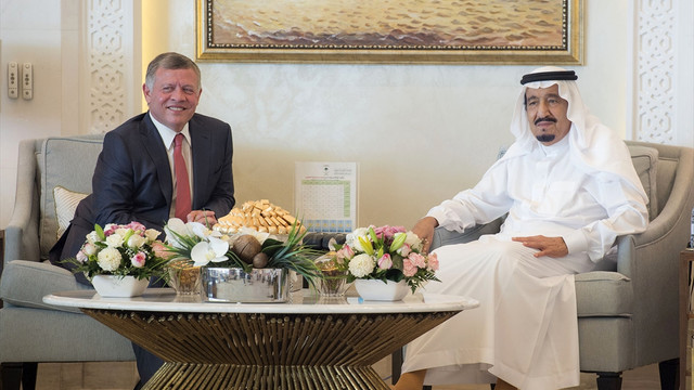 Suudi Arabistan Kralı Selman, Ürdün Kralı Abdullah ile görüştü