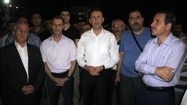 Siirt'te teröre karşı huzur nöbeti