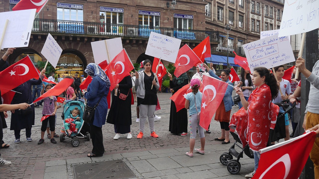 Strazburg'da Türk STK'lardan Fransız basınına kınama