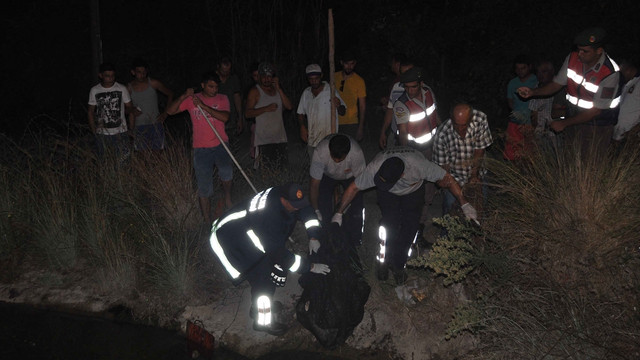 Sulama kanalında erkek cesedi bulundu