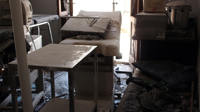 Suriye'de hastaneye yönelik saldırılar