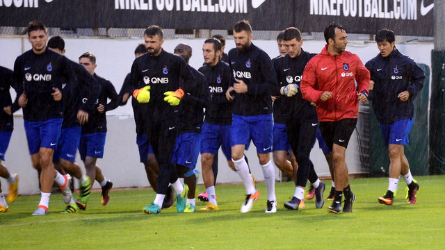 Trabzonspor'da, Kasımpaşa maçı hazırlıkları