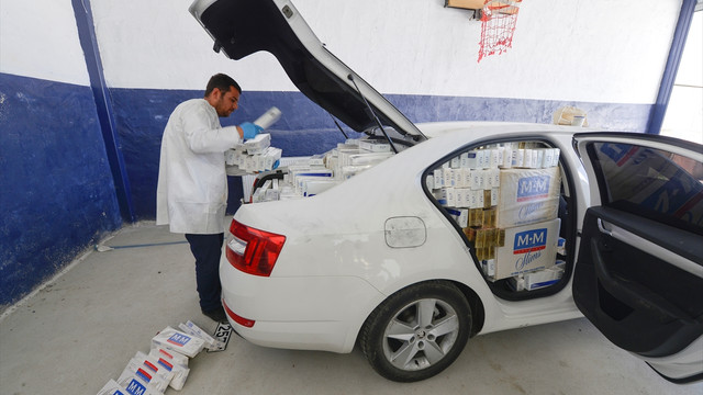 Van'da sigara kaçakçılığı operasyonu