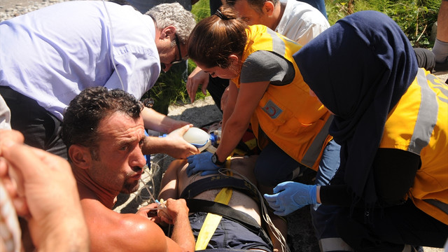 Yarım saatlik kalp masajının ardından hayata döndü