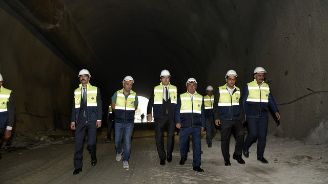 Yeni Zigana Tüneli inşaatı devam ediyor
