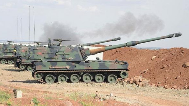 Fırat Kalkanı Harekatı kapsamında 69 DAEŞ hedefine 210 atış yapıldığını Genelkurmay Başkanlığı açıkladı