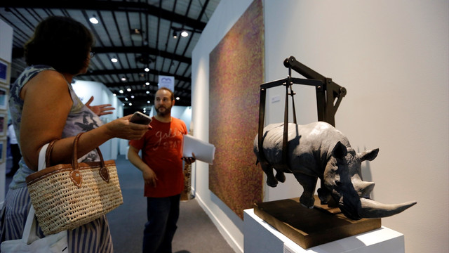 7. Beyrut Sanat Fuarı kapılarını açtı