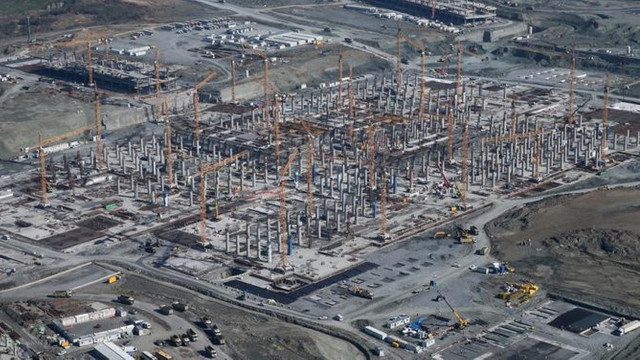 Dünyanın en büyüğü olacak üçüncü havalimanında 250 havayolu şirketine hizmet edecek