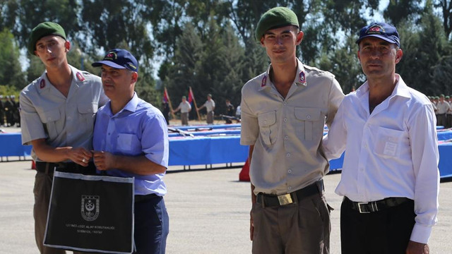 Hatayda acemi erler yemin etti