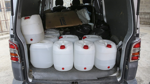 Adana'da sahte içki operasyonu