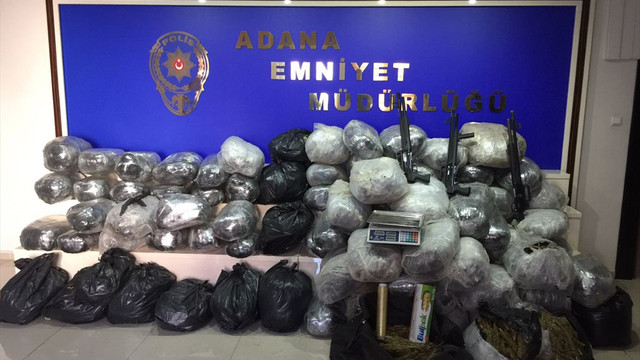 Adana'da uyuşturucu operasyonları