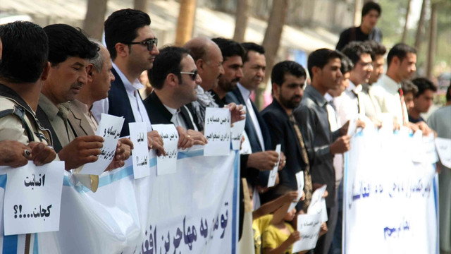 Afganistan’da İran karşıtı gösteri