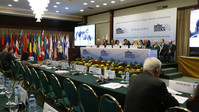 AGİTPA Sonbahar Toplantısı Üsküp'te başladı