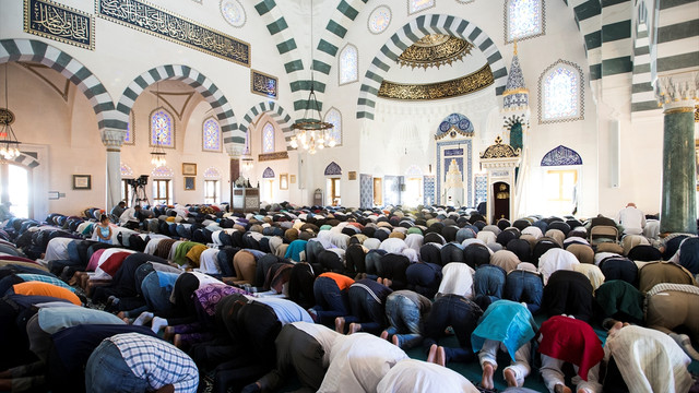 Amerika Diyanet Merkezi'nde Kurban Bayramı namazı